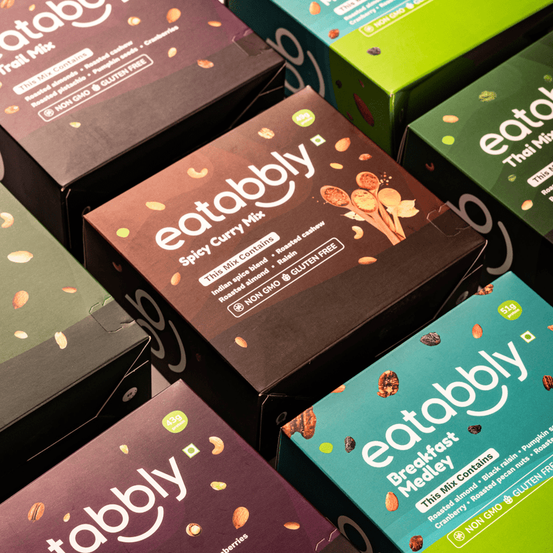 Eatabbly nut mix boxes