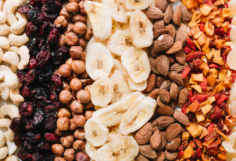 Nuts and dried fruit