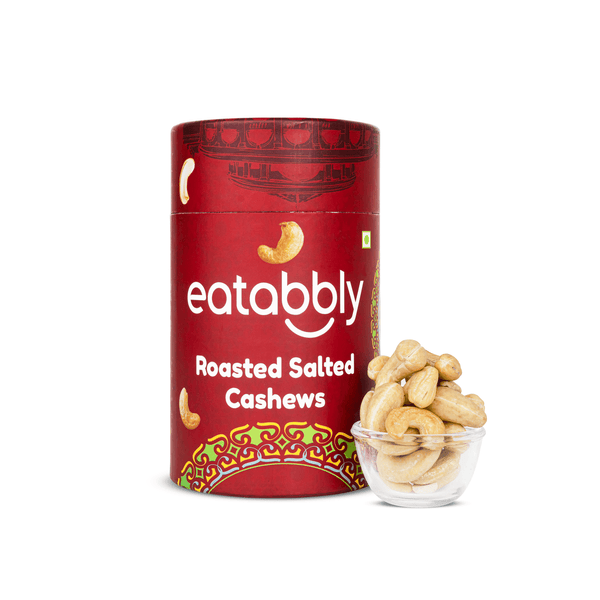 Roasted Salted Cashews (400 gms) - Eatabbly